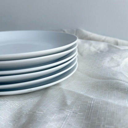 Set De 6 Platos Porcelana Principal 20 Cm Coupe Línea Padua