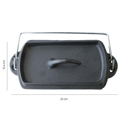 Molde De Hierro Para Pan 21x11Cm