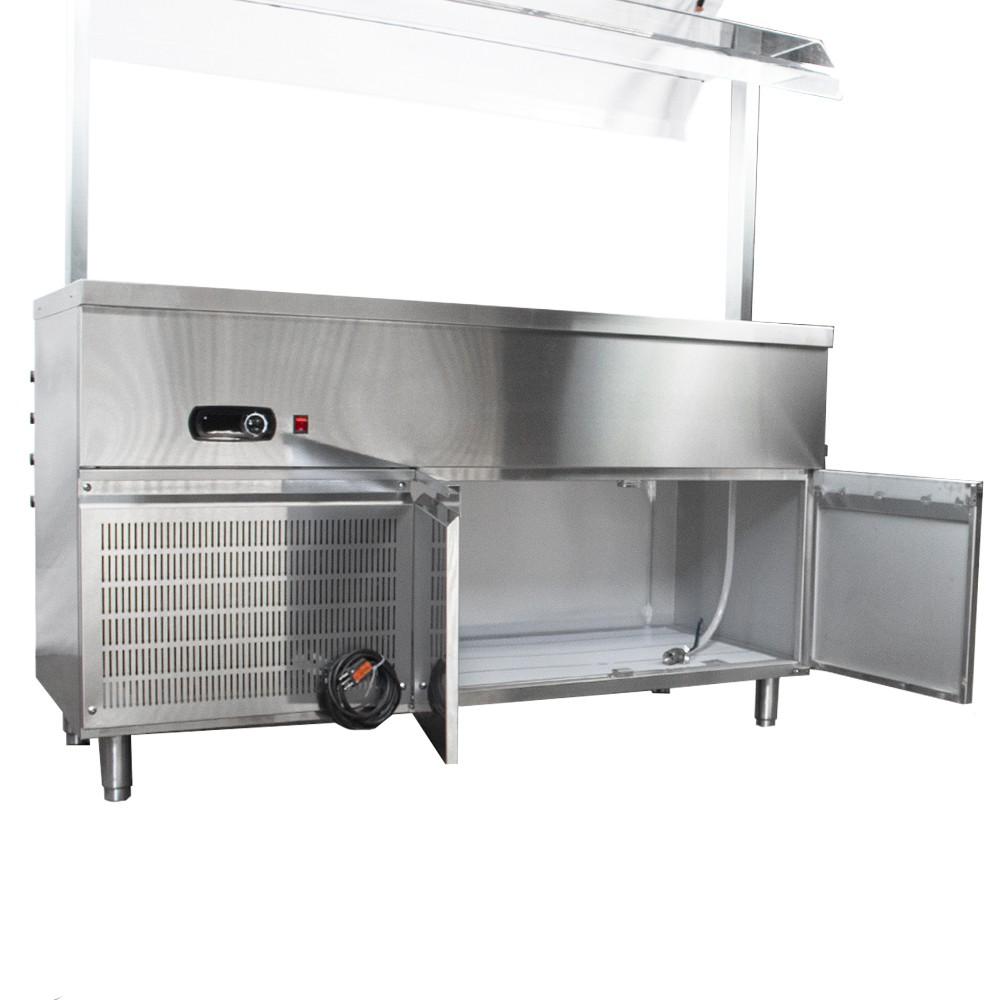 Modulo Salad Bar Refrigerado 4 Deposito