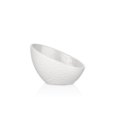 Bowl Melamina Borde Cascada Blanca 13.5 Cm Línea Tilda