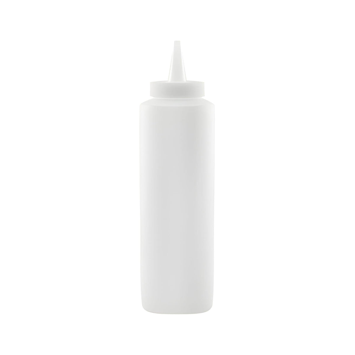 Set 3 Botellas Dispensadora Salsa Graduada Blanca 350 Ml