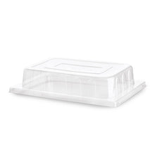 Tapa Alta Ancha PET 6Cm Strong Caja de 50 unidades Transparente
