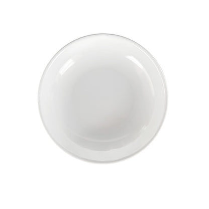 Plato Melamina Hondo Sin Borde Blanca 19 Cm Línea Clásica