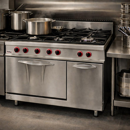 Cocina 6 Platos Gas Con Horno Linea 700 Volter