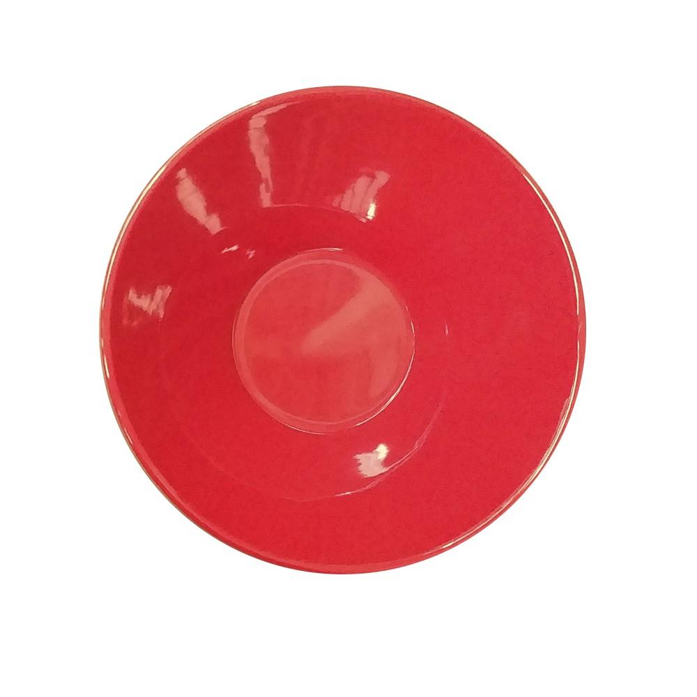 Set De 6 Bowls Redondo Melamina Rojo 20 Cm