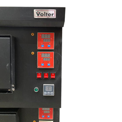 Horno Pizzero A Gas 2 Cámaras GB-2 Volter