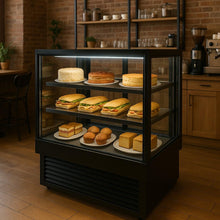 Vitrina Pastelera Rectangular Línea Market 900 x 700 x 1200 mm Norkalt