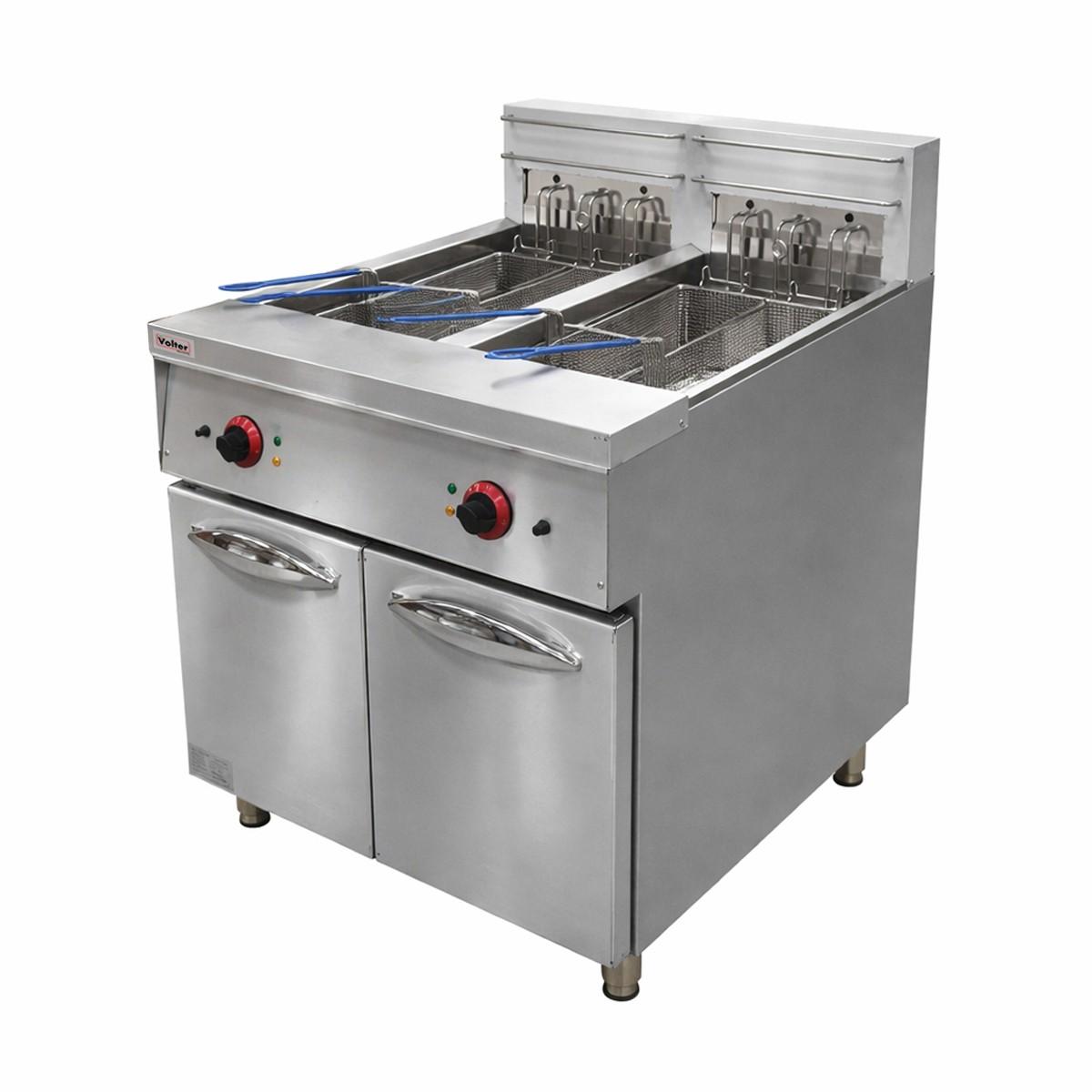 Freidora Eléctrica Doble Modelo EF-28L Volter