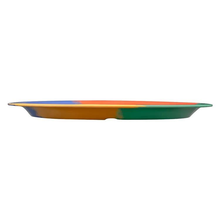 PLATO OVALADO MELAMINA CELEBRATION 34 x 26 cm