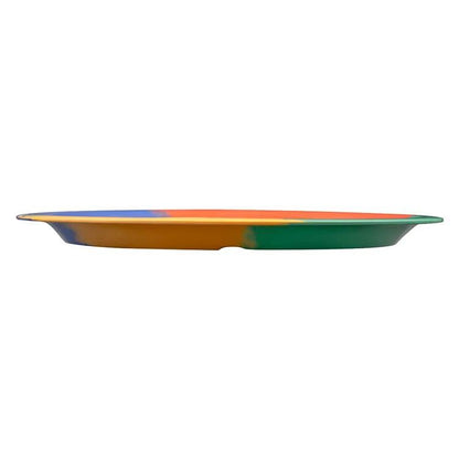 PLATO OVALADO MELAMINA CELEBRATION 34 x 26 cm