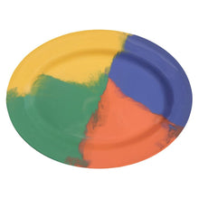 Plato Ovalado Melamina Celebration 25x18 Cm