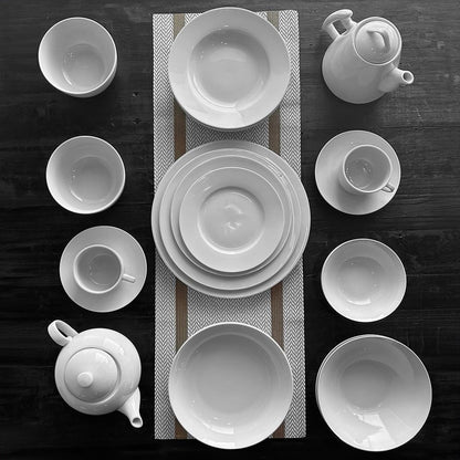 Set 6 Bowls Pocillo Porcelana 15 Cm Línea Padua