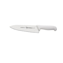 Cuchillo Medio Golpe 20 Cm Mango Blanco Línea Durafio