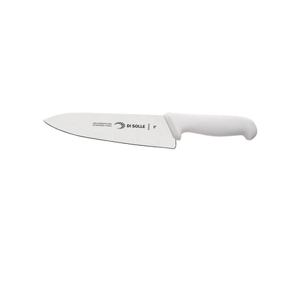 Cuchillo Medio Golpe 20 Cm Mango Blanco Línea Durafio