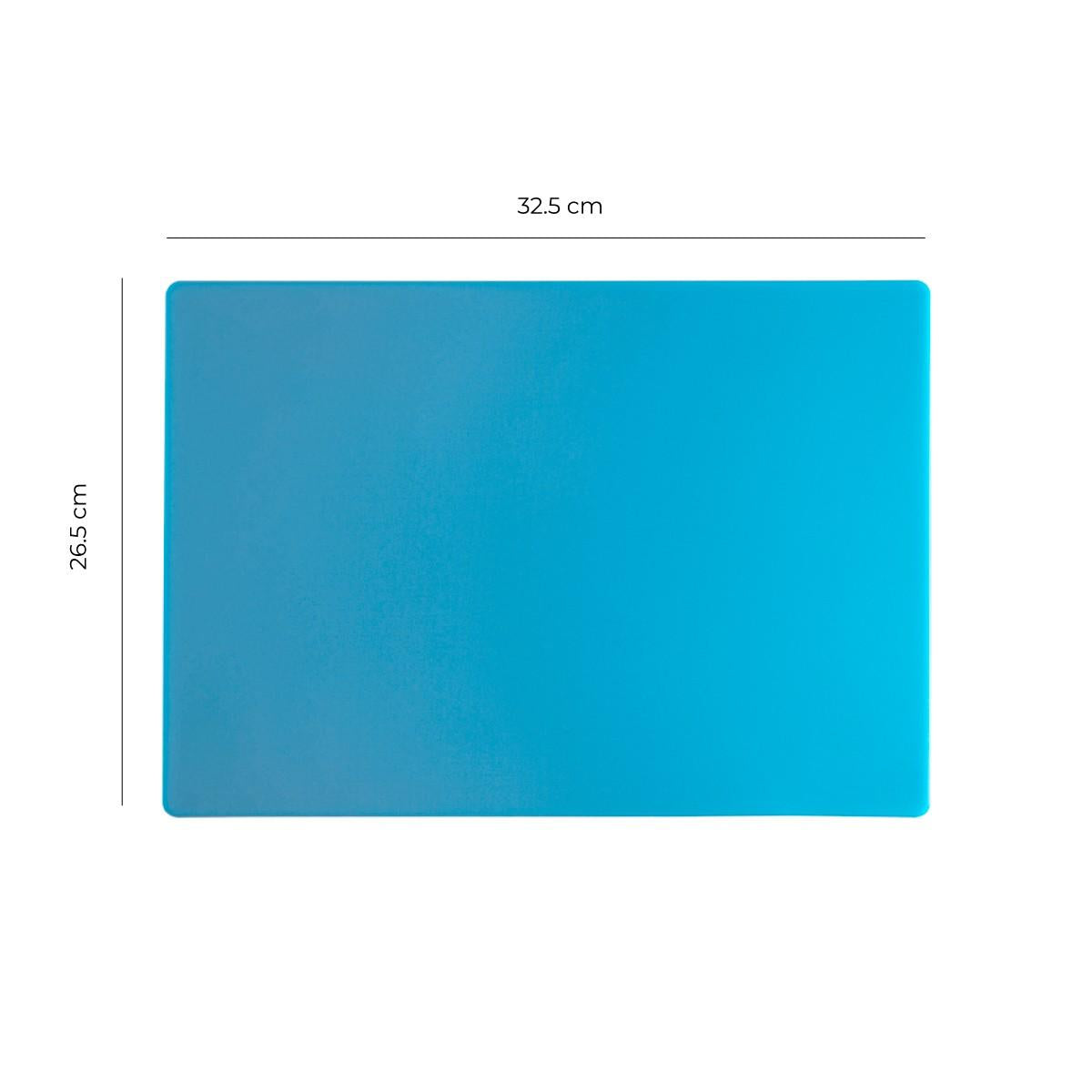 Tabla De Corte Azul 26.5X32.5X1 Cm
