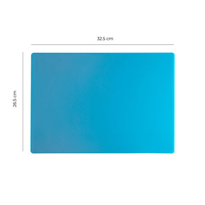 Tabla De Corte Azul 26.5X32.5X1 Cm