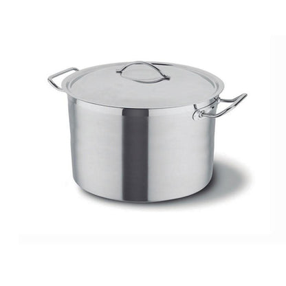 Olla Con Tapa Acero Inoxidable Fondo Difusor 83 Litros