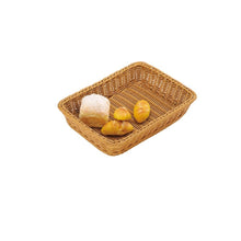 Canastos Rectangular De Plástico Color Café 45x34x8 Cm
