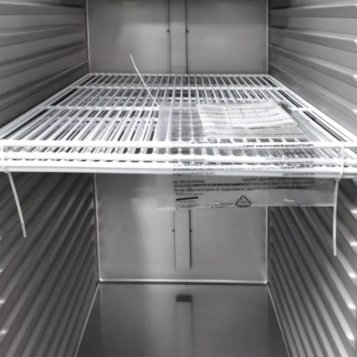 Refrigerador Vertical 1 Puerta Solida 480 Litros Interior Estampado Norkalt