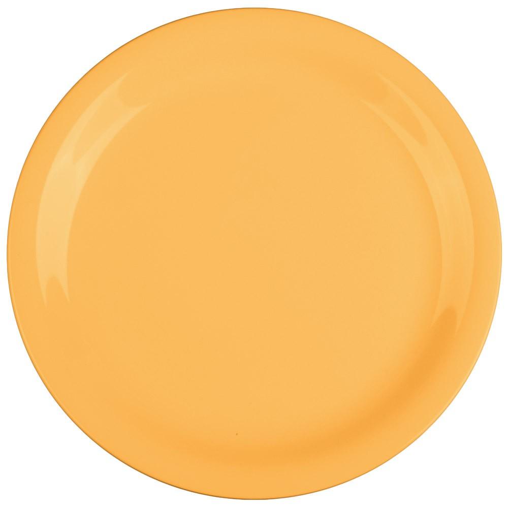 Plato Melamina Amarillo 18 Cm