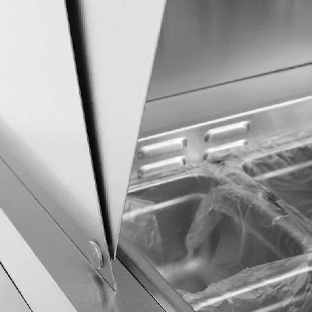Salsera Refrigerada 3 Puertas Megatop Acero Inoxidable 185 Cm Norkalt