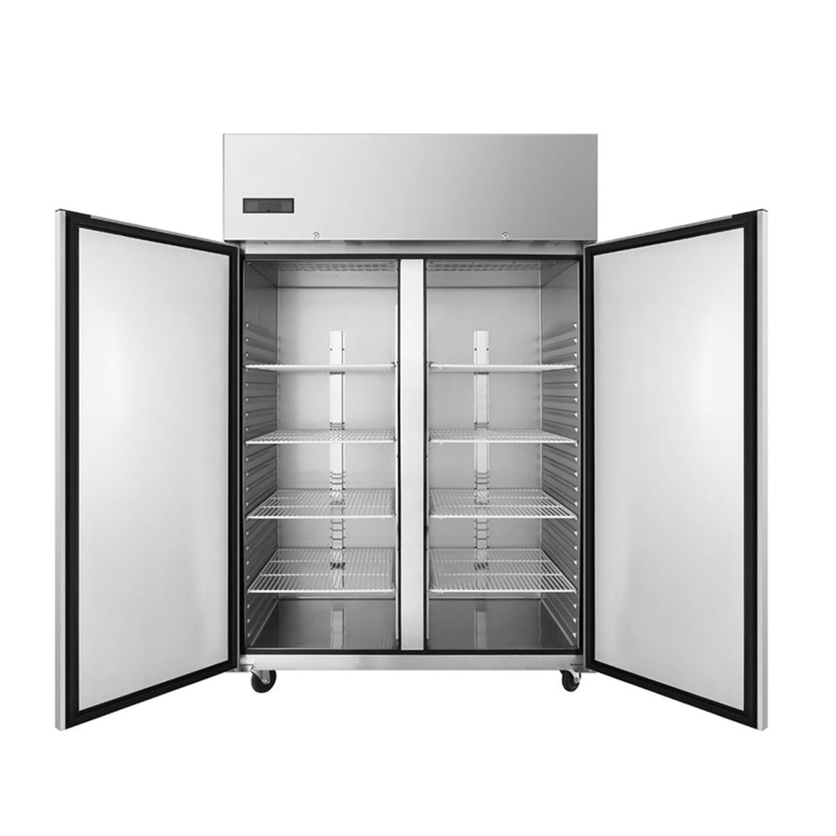 Refrigerador Vertical 2 Puertas Solidas 1100 Litros Interior Estampado Norkalt