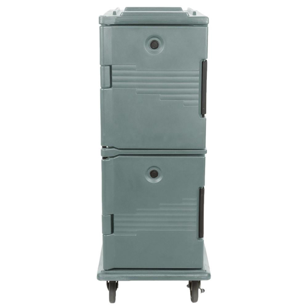 Contenedor Isotérmico Profesional Cambro UPC800 Azul Pizarra con Ruedas