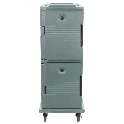 Contenedor Isotérmico Profesional Cambro UPC800 Azul Pizarra con Ruedas