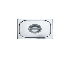 Tapa Contenedor Gastronómico Acero Inoxidable GN 1/9 Linea Premium
