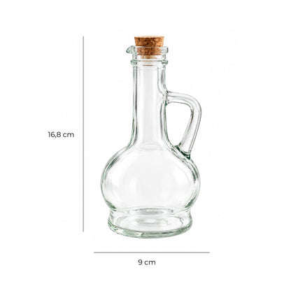 Botella de Aceite 250 ml con Corcho