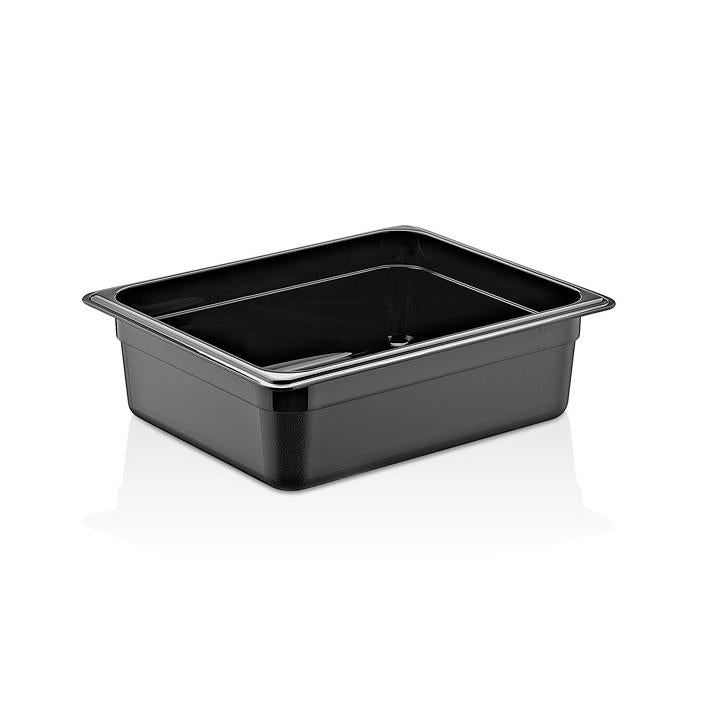 Contenedor Gn Policarbonato Negro 1/2x10 Cm