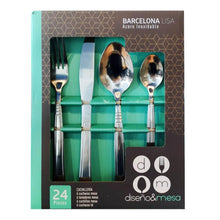 Cuchillería 24 Piezas 1.8 Mm Lisa Barcelona