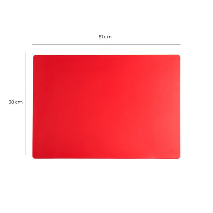 Tabla De Corte Roja 51X38 Cm