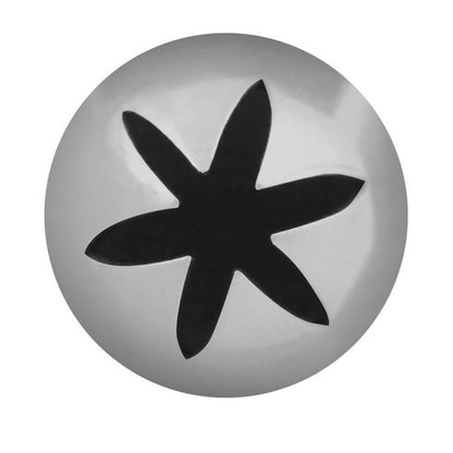Set De 2 Boquilla Estrella 6P Inox Ø9Xø18X35Mm