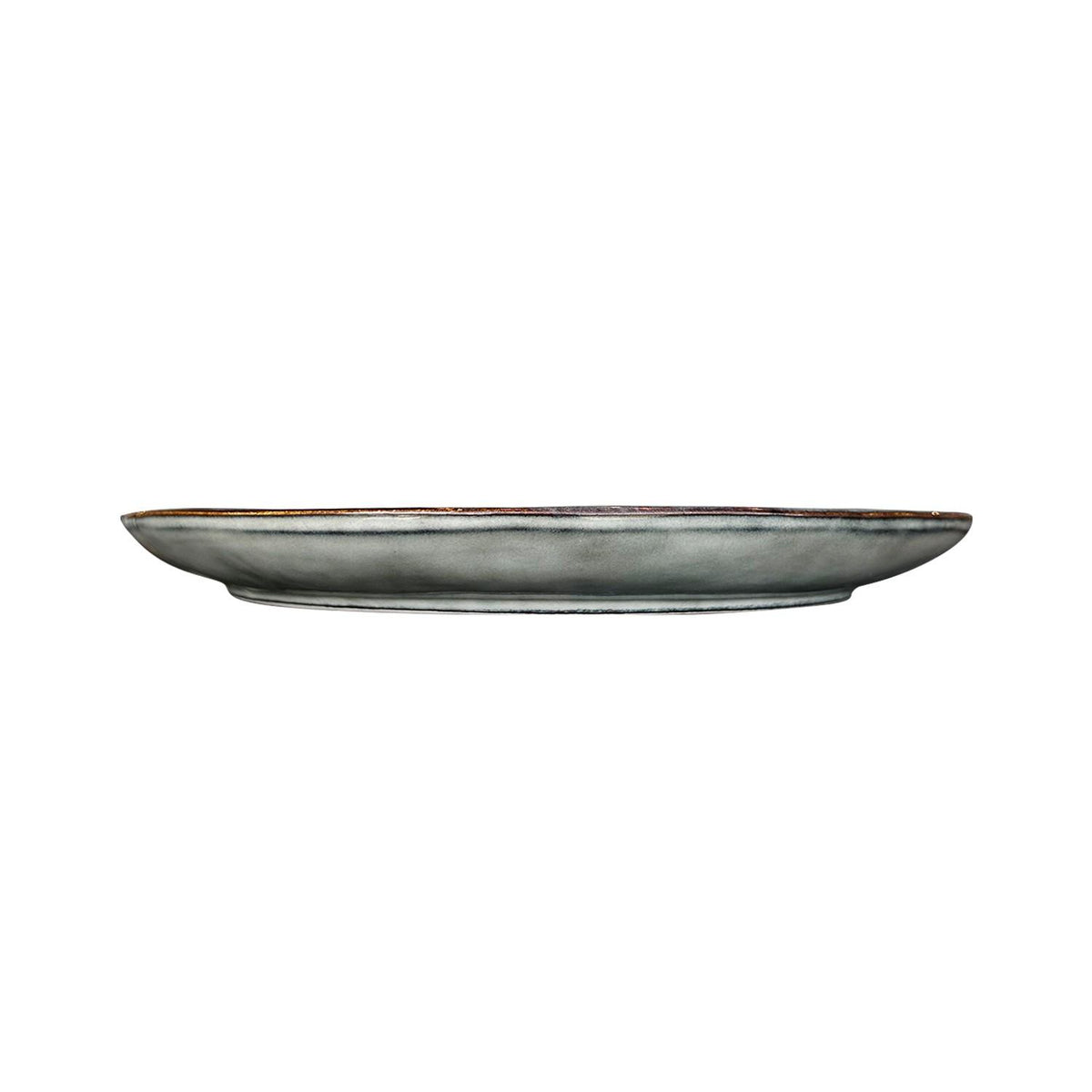 Set De 6 Plato Redondo Cerámica 21Cm Línea Terra