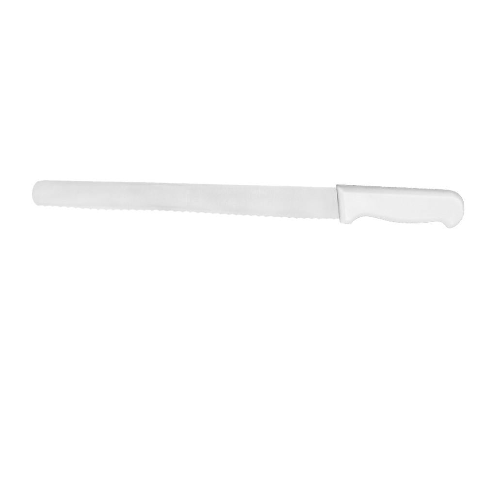 Cuchillo Profesional Panadero 25 Cm Color Blanco