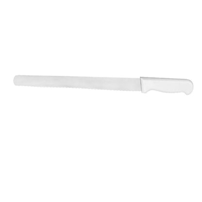 Cuchillo Profesional Panadero 25 Cm Color Blanco