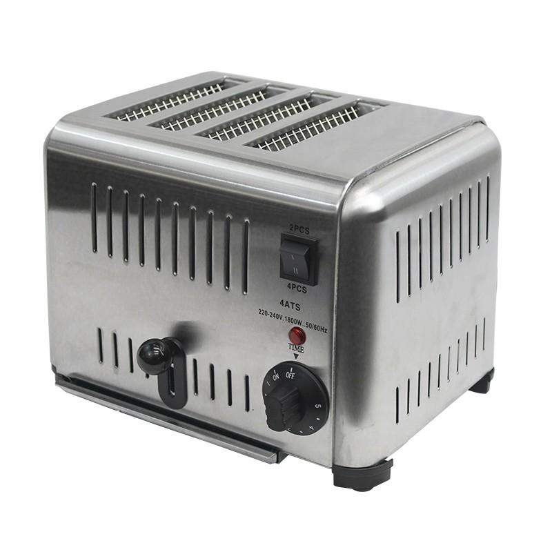 Tostador De Pan 4 Rebanadas Acero Inoxidable Volter