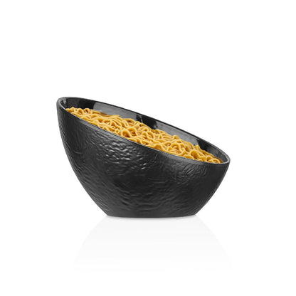 Bowl Melamina Borde Cascada Negra 17 Cm Línea Tilda