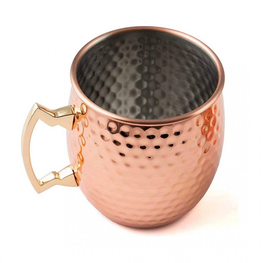 Set de 4 Mug Moscow Mule Vasos Cobre Cóctel 500cc