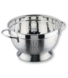 Colador Aleman Con Pedestal Acero Inoxidable 30 Cm