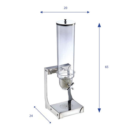 Dispensador De Cereales Single 4 Litros