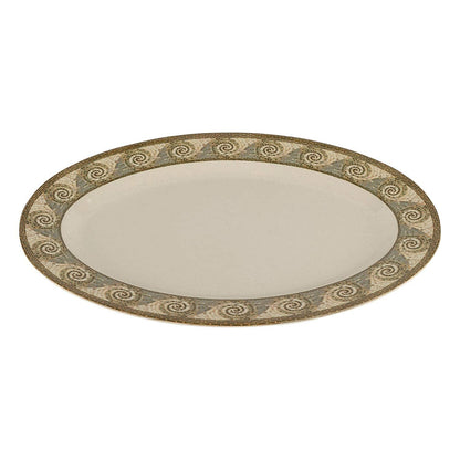 Plato Mosaico Ovalado 53x38 Cm