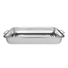 Asadera Con Asa 60 X 40 X 7 Cm Acero Inox.