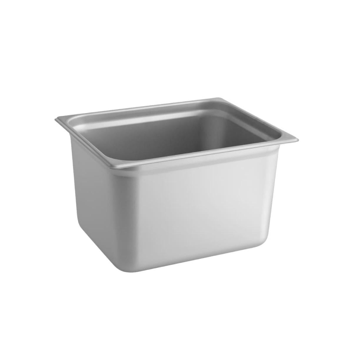 Contenedor Gastronomico Acero Inoxidable GN 1/2 x 20 Cm