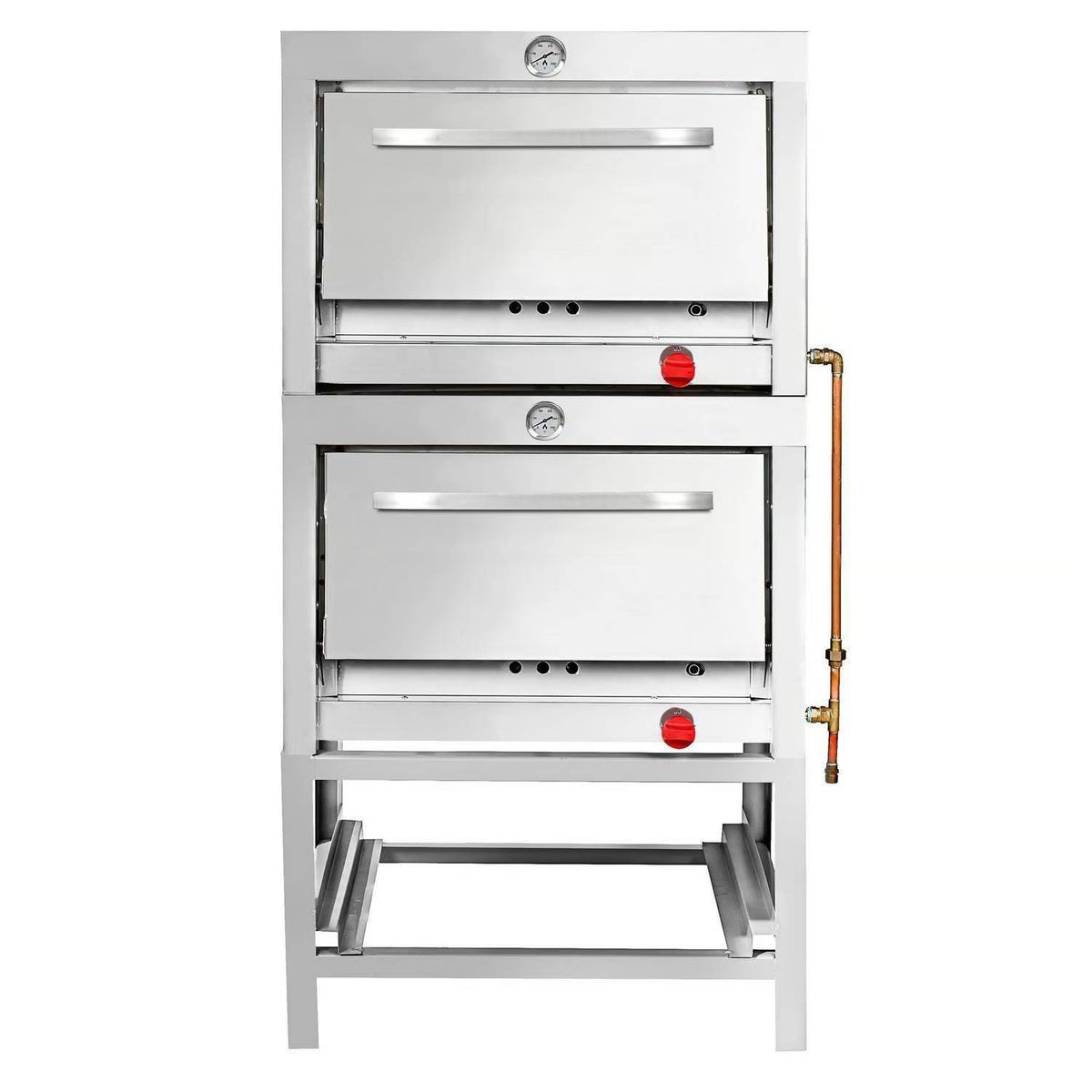 Horno 2 Cámaras Acero Inoxidable 65x65 GLP Volter