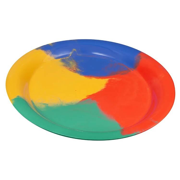 PLATO OVALADO MELAMINA CELEBRATION 34 x 26 cm