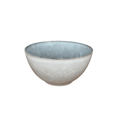 Set 6 Bowl Redondo Ceramica 18X9.5 Cm Gris Linea Oslo
