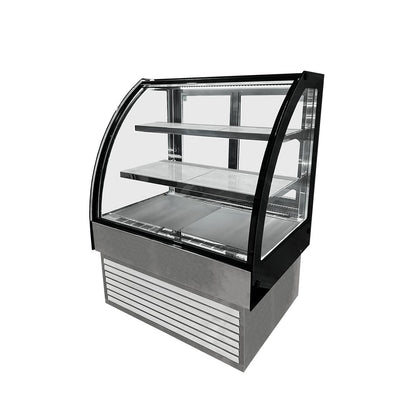 Vitrina Pastelera Curva Linea Market 700X700X1200 Norkalt