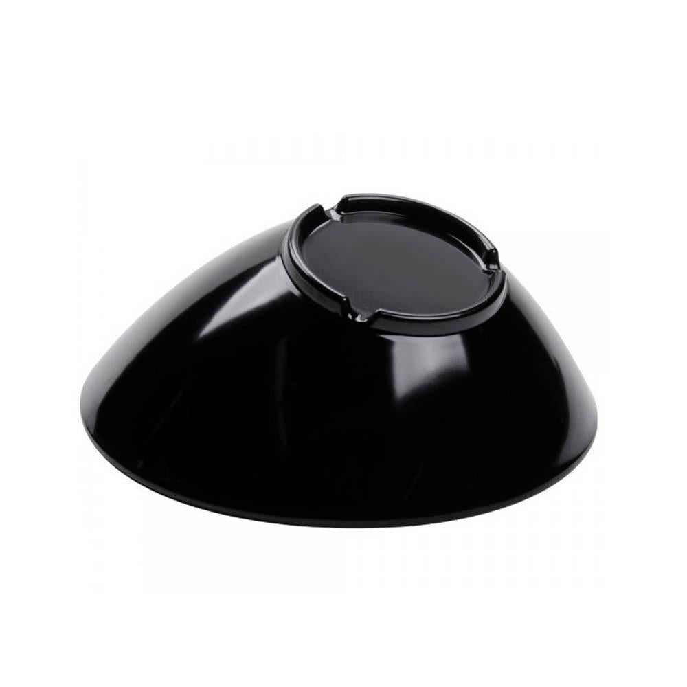 Bowl Melamina Cascada Negra 21x10.6 Cm Línea Clásica